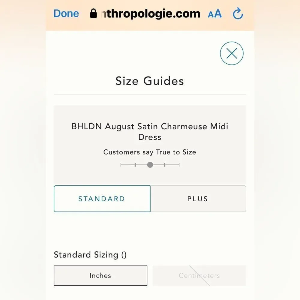 Anthropologie BHLD August Satin Charmeuse Midi Dress - Picture 13 of 15